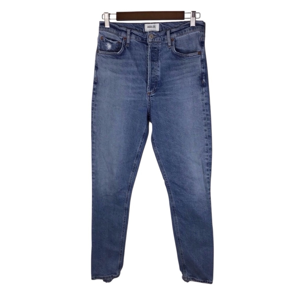 Agolde Nico High Rise Slim Fit Jean In Chronicle Size 27.